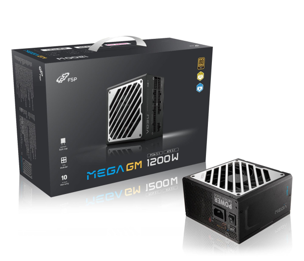 FSP/Fortron MEGA GM 1200W 80 Plus Gold ATX 3.1 PPA12A1502 - 1369623 - zdjęcie